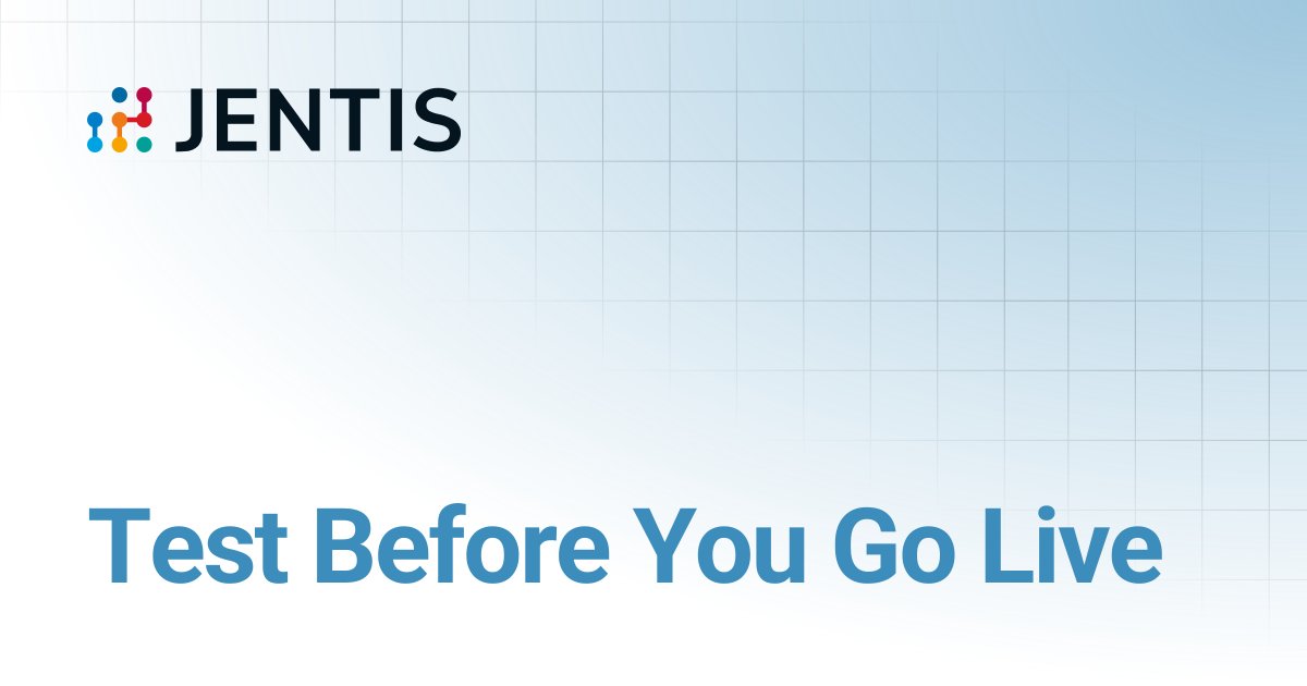 Test Before You Go Live | JENTIS