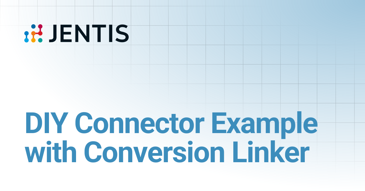 DIY Connector Example with Conversion Linker | JENTIS